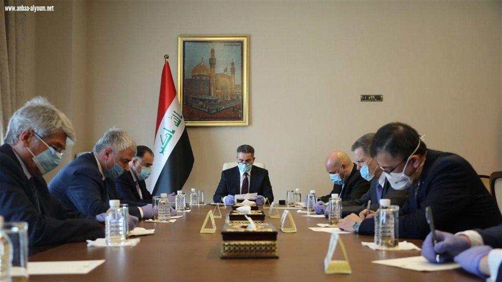  الزرفي يؤكد لسفراء دول بمجلس الامن ضرورة حصر السلاح بيد الدولة