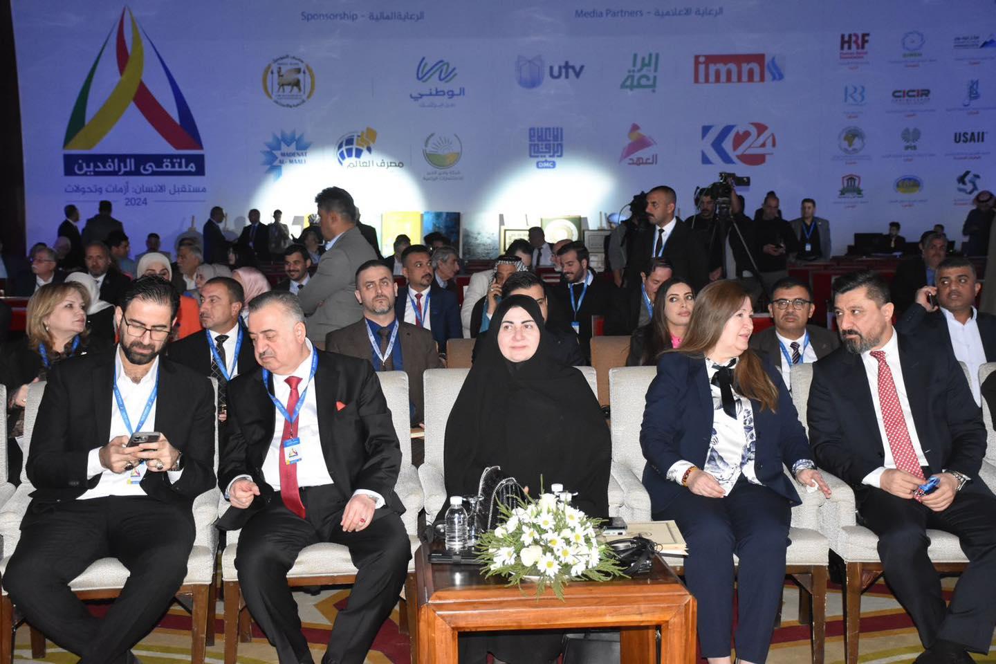 وكيل وزارة الخارجية عمر البرزنجي يحضر اللقاء الخاص الذي نظمهُ ملتقى الرافدين للحوار مع رئيس الإتحاد الوطني الكوردستاني