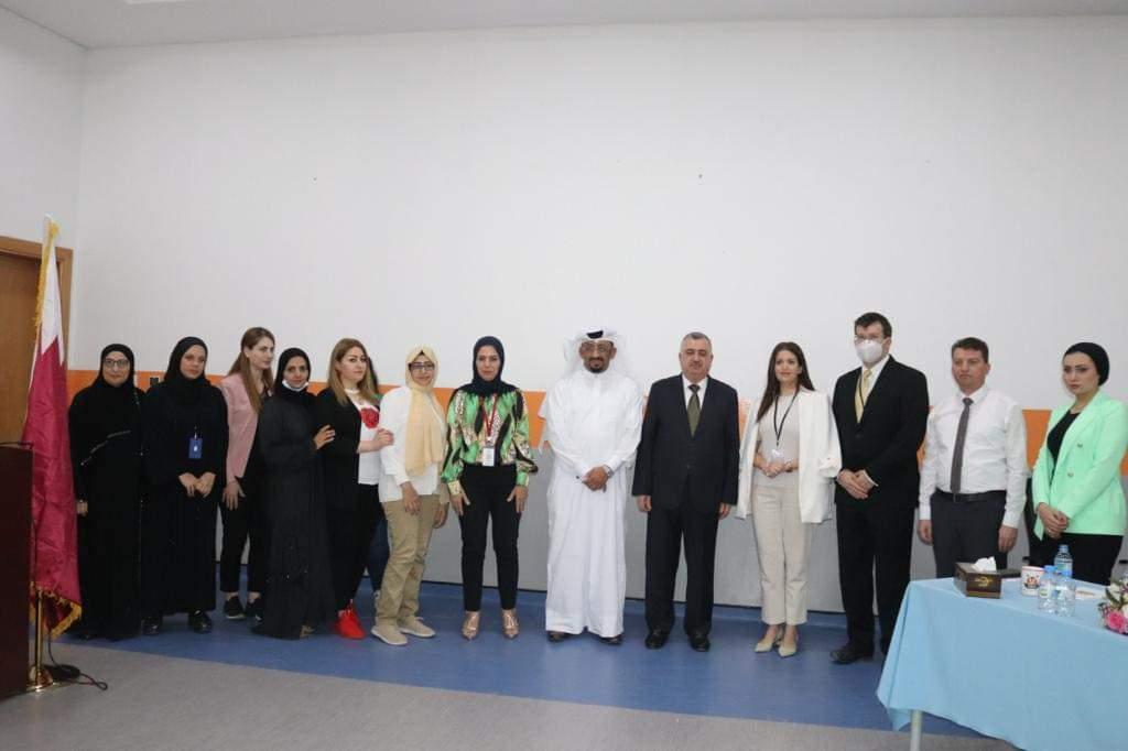 السفير عمر البرزنجي يزور مدرسة المنار  الدولية بدعوة من السيد يوسف الجاسم المدير التنفيذي للمدرسة