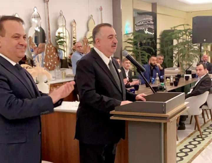الوكيل البرزنجي يلبي دعوة إفطارٍ كريمة من لدن السفير اللبناني لدى العراق