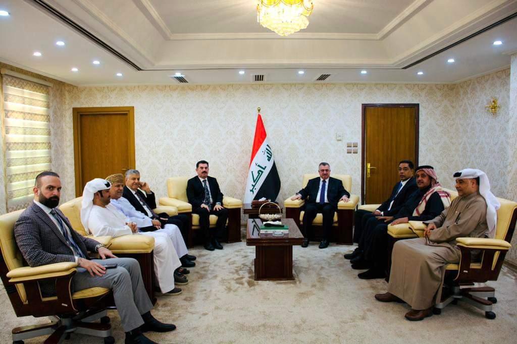 السفير البرزنجي يستقبل سفراء ورؤساء بعثات دول مجلس التعاون الخليجي