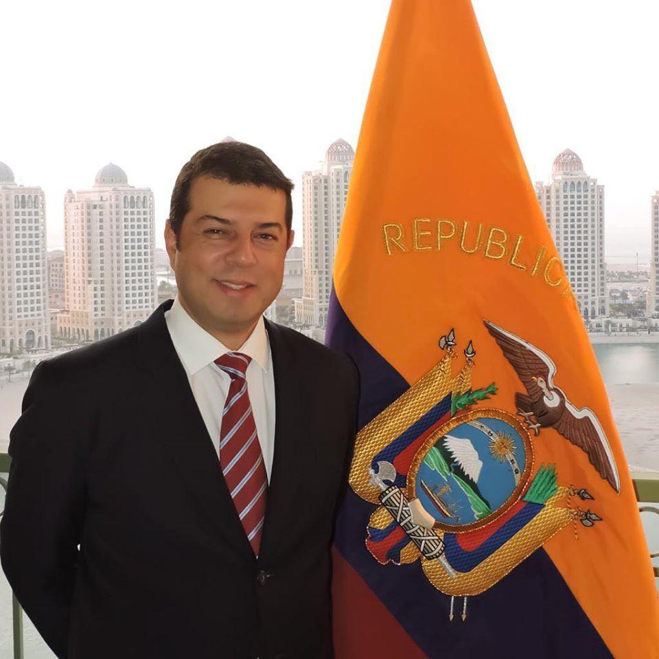 لقاء السفير عمر البرزنجي مع القائم باعمال جمهورية الاكوادور