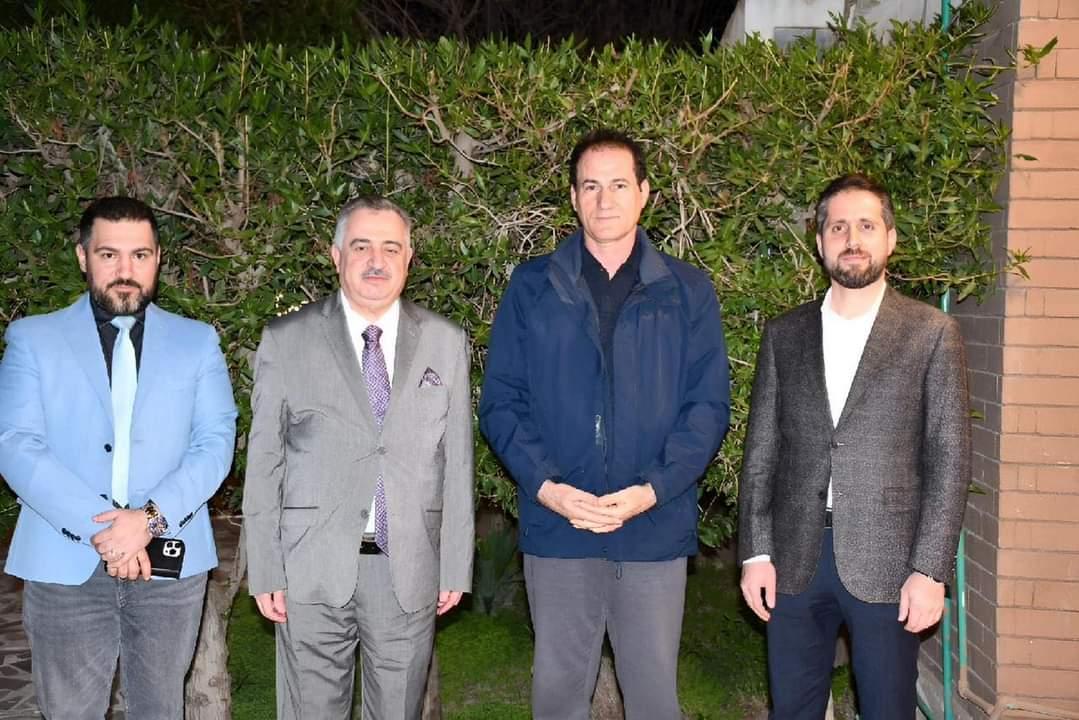 الوكيل البرزنجي يزور رئيس كتلة الإتحاد الوطني الكوردستاني للإطمئنان على صحته