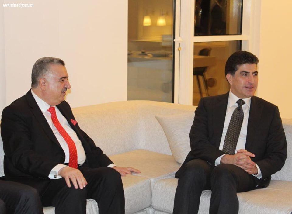 مسعود البارزاني ورئيس اقليم كوردستان يتصلان بالسفير عمر البرزنجي ويقدمان له التعازي الحارة بوفاة شقيقه