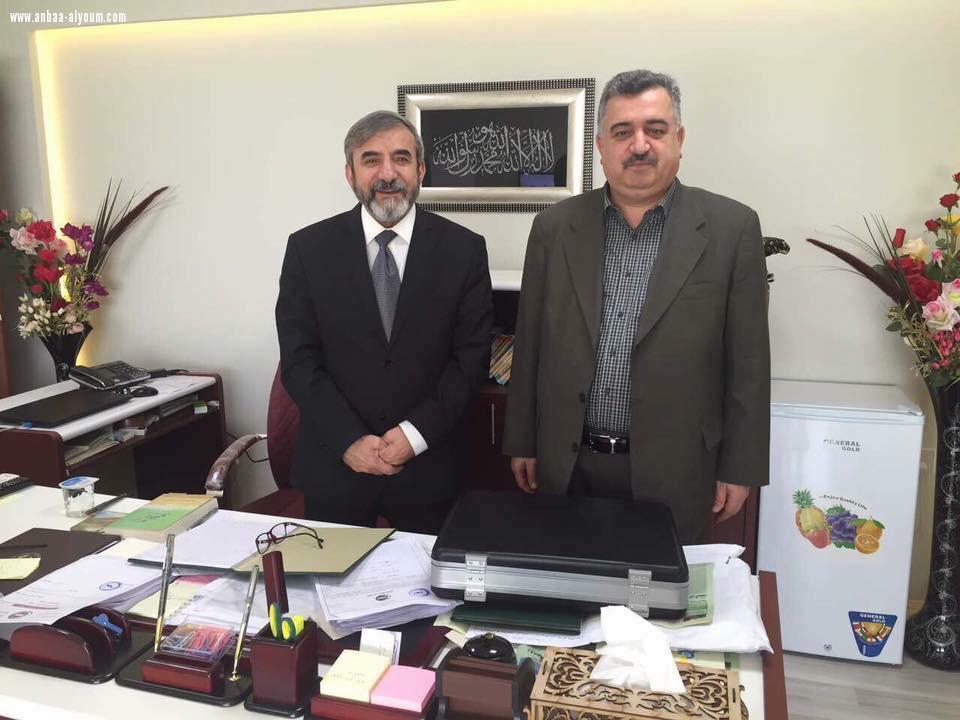 السفير عمر البرزنجي يقدم احر التهاني والتبريكات بمناسبة انعقد المؤتمر الثامن للاتحاد الاسلامي الكوردستاني في 28/12/2019