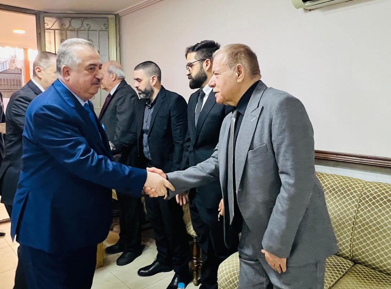 سفير جمهورية العراق لدى المملكة الأردنية الهاشمية يشارك في مجلس عزاء المهندس وليد كاظم المصلح في عمّان