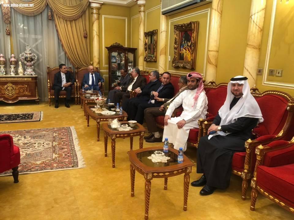 السفير عمر البرزنجي يلبي دعوة عشاء من قبل سعادة الشيخ حمد بن عبدالعزيز العطية