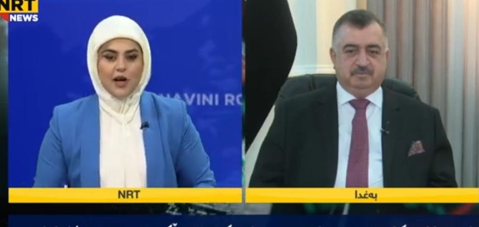 ‎عربي|كوردى  الوكيل البرزنجي في لقاءٍ مباشر على قناة NRT الفضائية