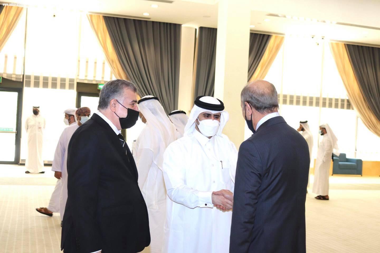 السفير عمر البرزنجي يحضر دعوة رئيس ديوان المحاسبة في دولة قطر الشقيقة