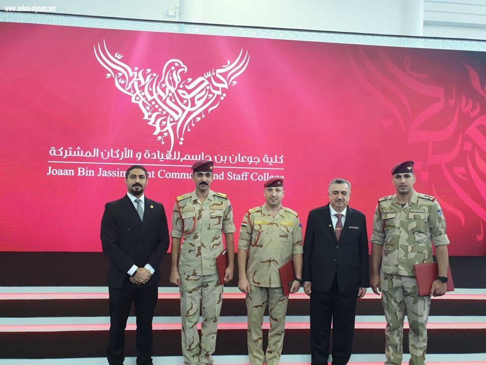 السفير عمر البرزنجي يشارك مراسيم التخرج من كلية القيادة والاركان