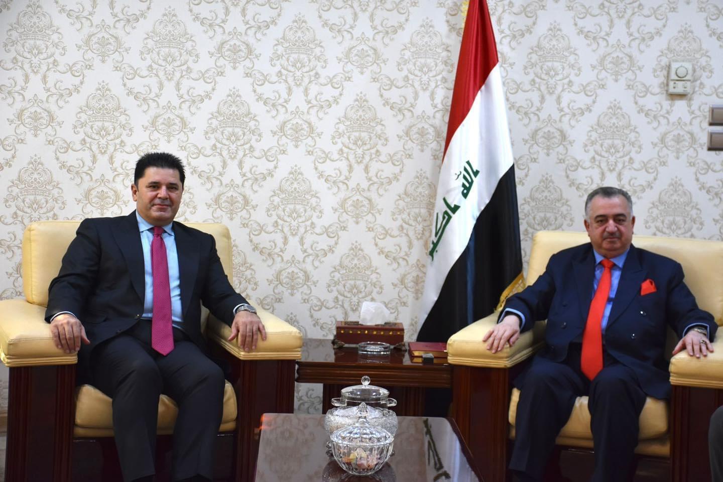 وكيل وزارة الخارجية للشؤون متعددة الأطراف والشؤون القانونية يستقبل منسق التوصيات الدولية في حكومة إقليم كوردستان العراق