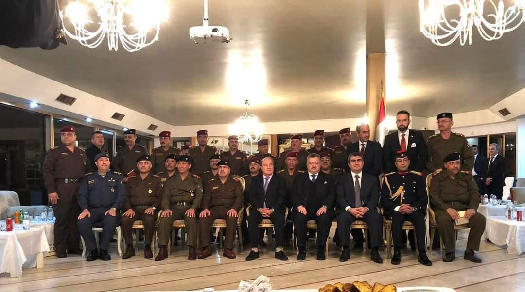 السفير عمر البرزنجي يقدم أجمل التهاني والتبريكات بمناسبة عيد الجيش والذكرى (101) لتأسيس الجيش العراقي
