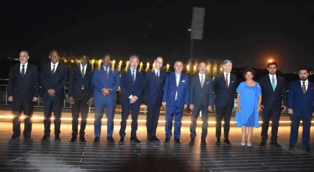 الوكيل البرزنجي يحضر دعوة عشاء على شرف ثمان سفراء جُدد