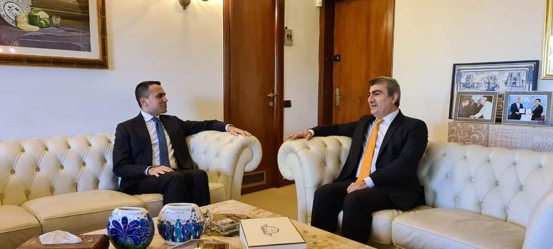سفير جمهورية العراق في روما يستقبل نائب رئيس مجلس الوزراء وزير الخارجيَّة الإيطاليّ الأسبق