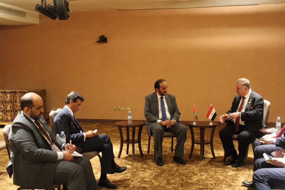 وكيل وزارة الخارجية يلتقي وكيل وزارة الخارجية للشؤون الدبلوماسية العُماني