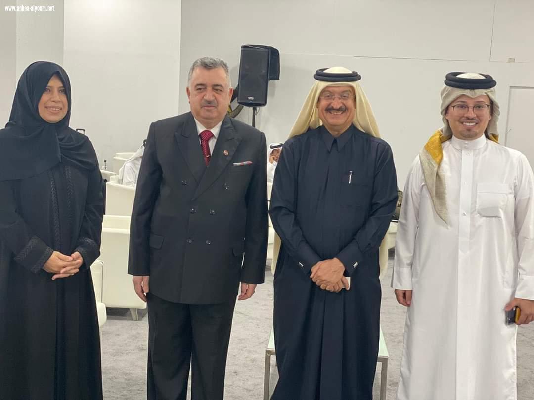 السفير عمر البرزنجي يحضر حفل تدشين وتوقيع كتاب