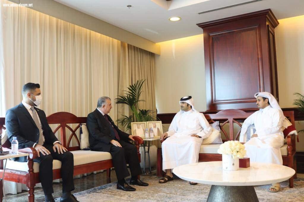 السفير البرزنجي يزور سعادة وزير الثقافة في دولة قطر الشقيقة