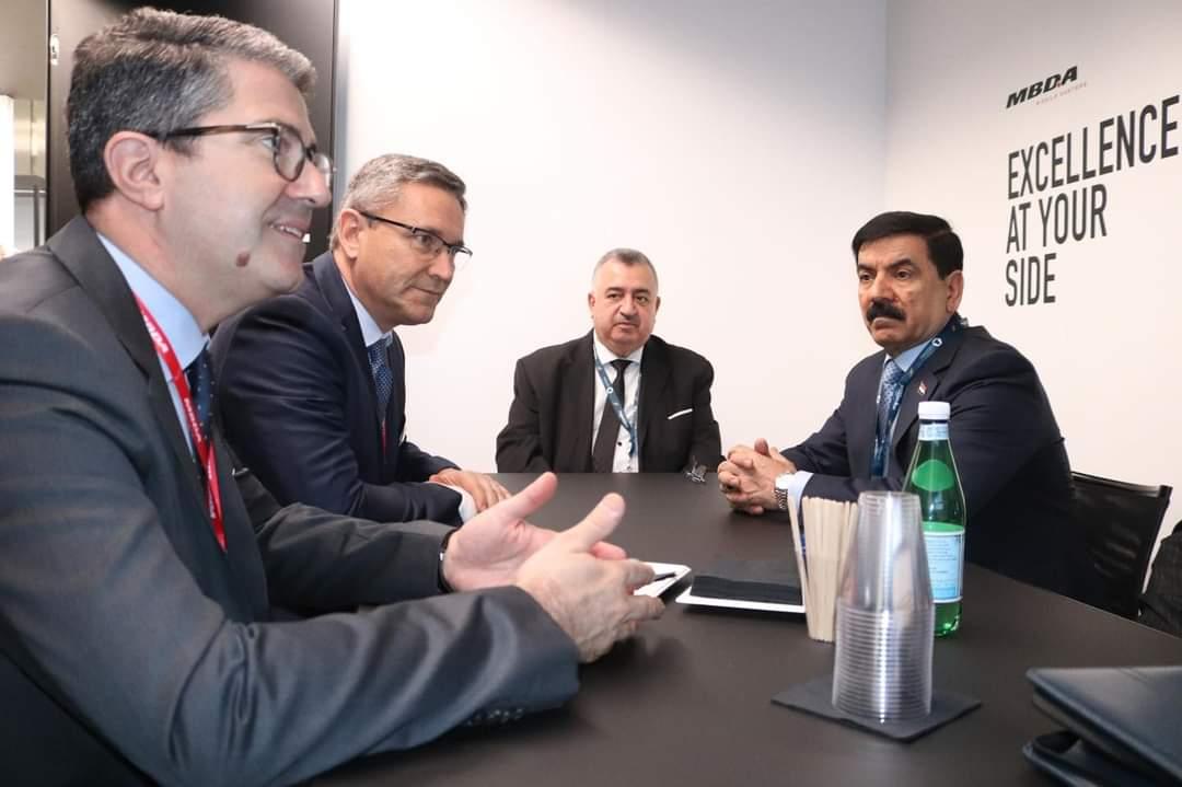 معالي وزير الدفاع والسفير البرزنجي يشاركان في مؤتمر قادة البحريات في الشرق الاوسط