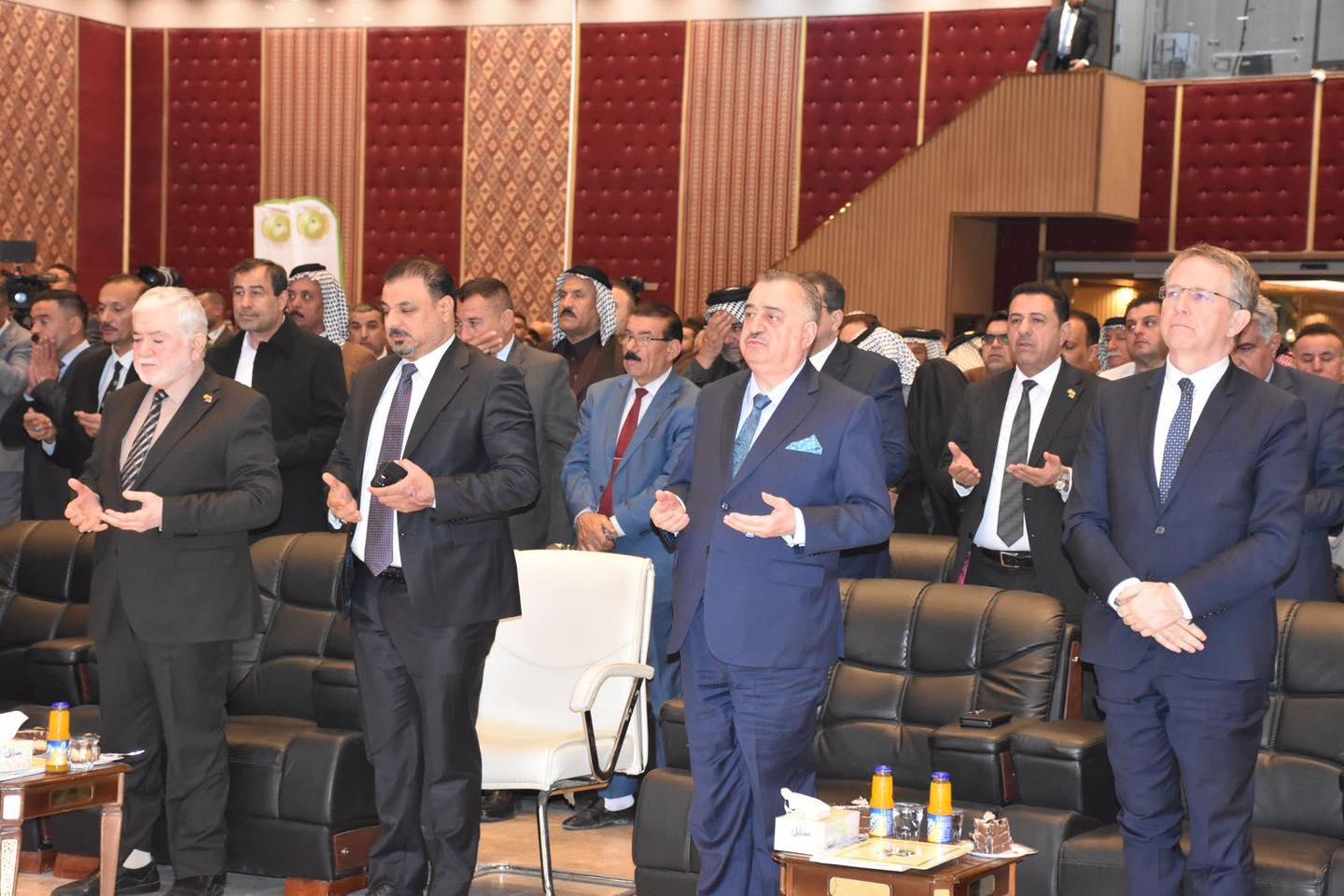 وكيل وزارة الخارجية البرزنجي يشارك في حفل إفتتاح الإسبوع الزراعي الخامس عشر