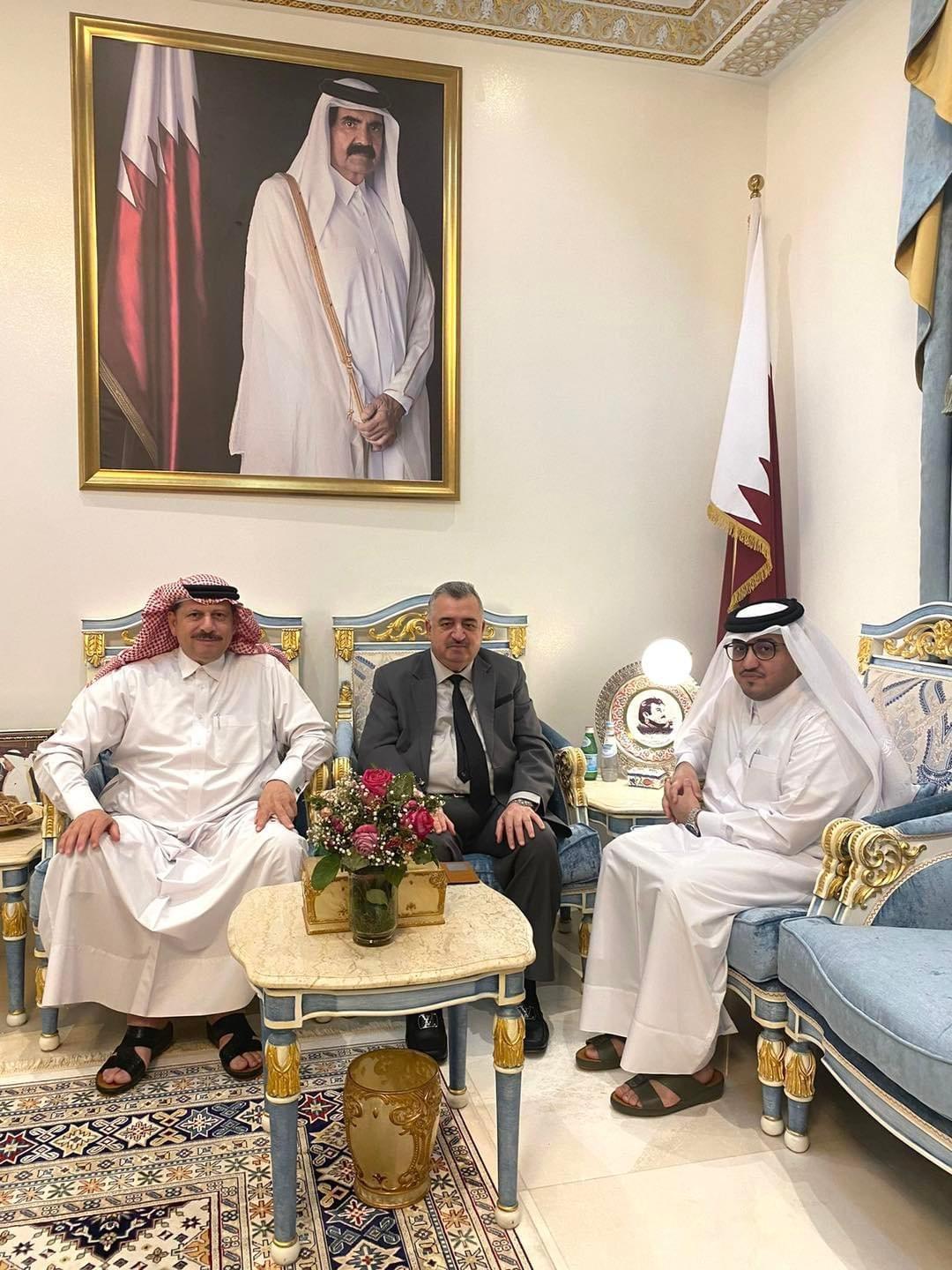 السفير البرزنجي يشارك في مجلس السيد غانم بن محمد بن عبدالله الابراهيم بمناسبة عيد الفطر المبارك