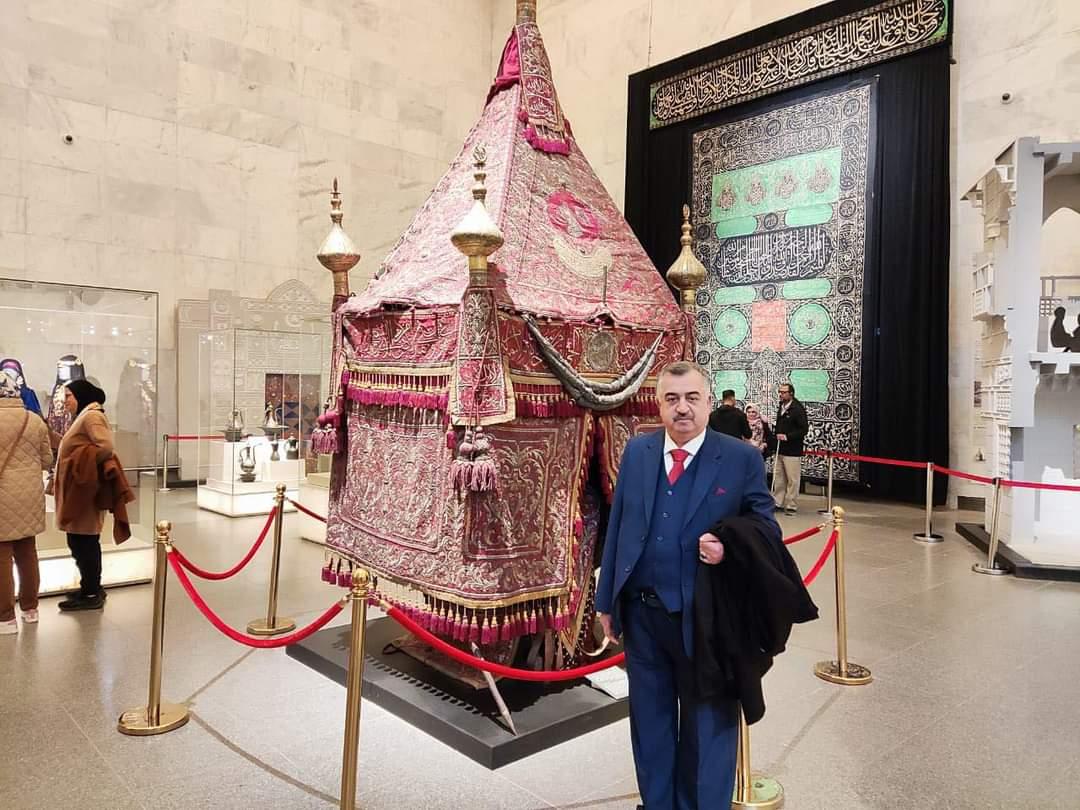 الوكيل البرزنجي يزور المتحف القومي للحضارة المصرية 