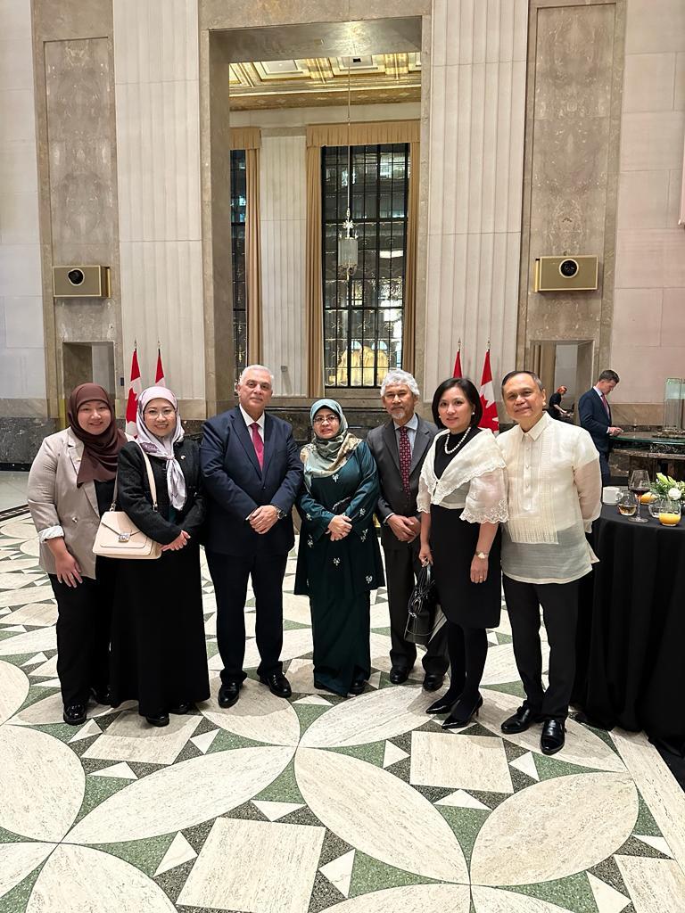 رئيس بعثة جمهورية العراق يلبي دعوة معالي وزيرة خارجية كندا السيدة ميلاني جولي