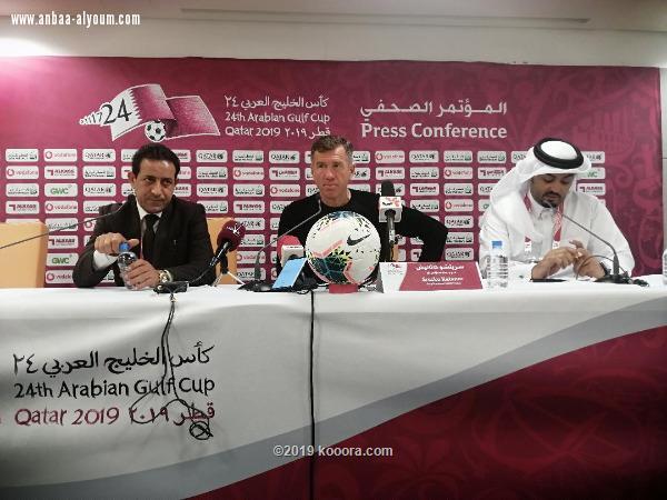 السفير البرزنجي يحضر مباراة العراق مع منتخب اليمن