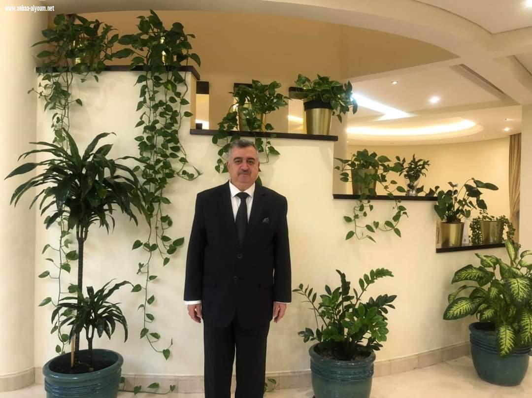 السفير عمر البرزنجي يهنيء  نقيب الصحفيين العراقيين بمناسبة عيد الصحافة العراقية  