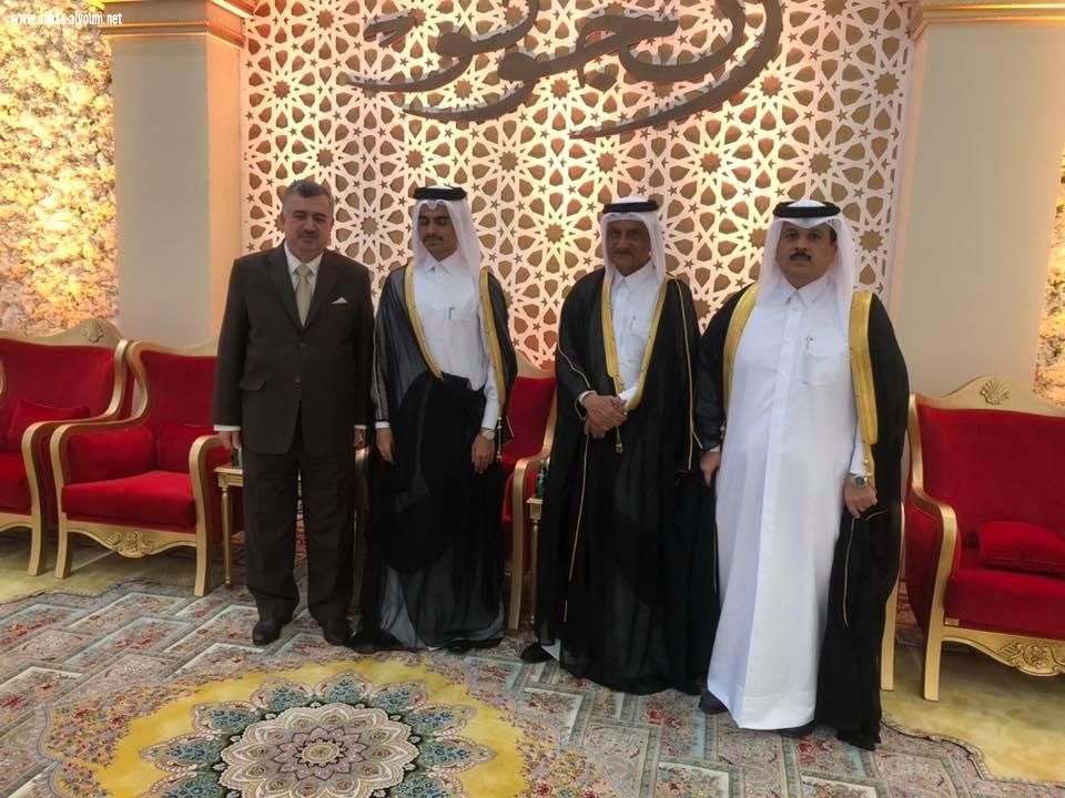 السفير البرزنجي يلبي دعوة السيد يوسف بن محمد بن يوسف جولوا بمناسبه حفل زواج نجله السيد عبد العزيز