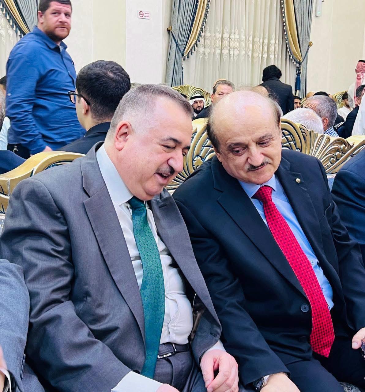سفير جمهورية العراق لدى المملكة الأردنية الهاشمية يشارك في جاهة نجل وزير الثقافة الأردني الأسبق الدكتور بركات عوجان