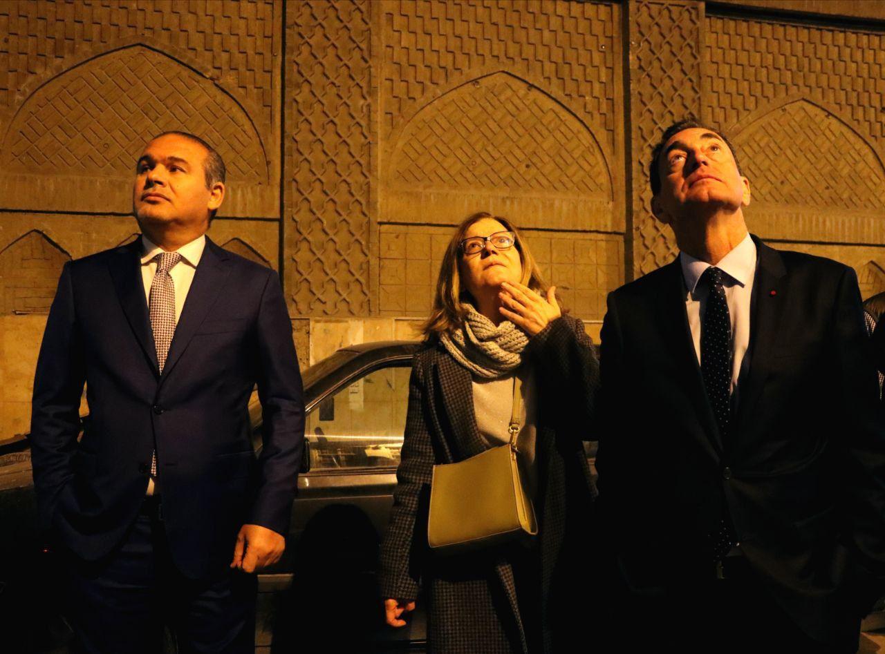 وسط حضور دبلوماسي اجنبي وعربي، المعمار علاء معن امين بغداد يعلن انطلاق الفعاليات الثقافية الرائدة لاحياء معالم العاصمة التراثية من زقاق المتنبي