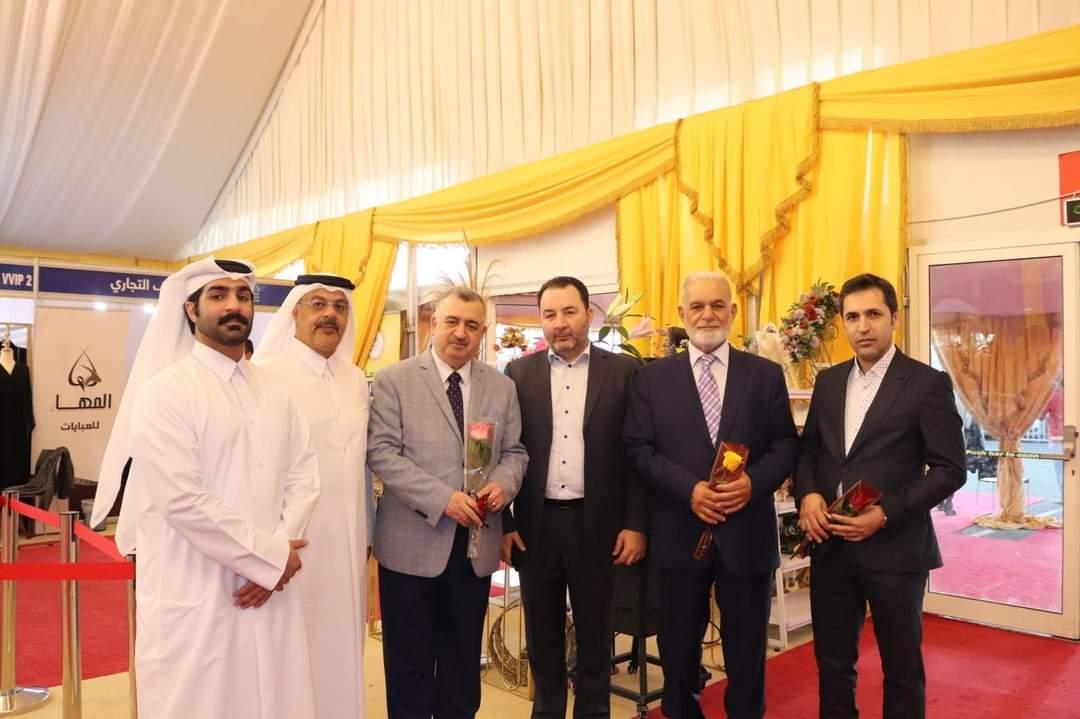 ‎السفير عمر البرزنجي يزور معرض الصيف التجاري في كتارا 