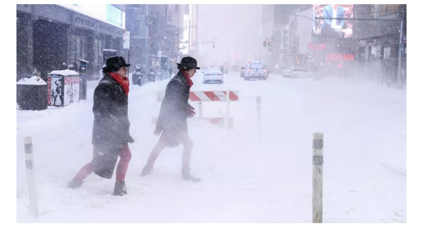 عاصفة قطبية تهدد مساحات واسعة من الولايات المتحدة