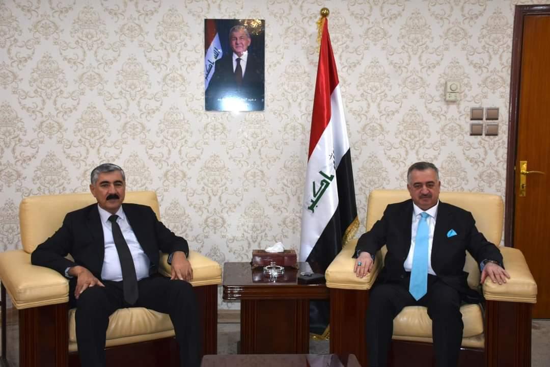 الوكيل البرزنجي يستقبل راعي مدارس كاني سبي للتأهيل النفسي