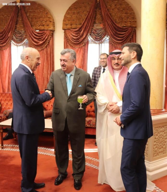 السفير البرزنجي يحضر حفل استقبال على شرف السفير الإيطالي بمناسبة انتهاء فتره عمله