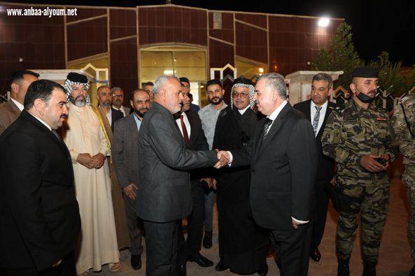 السفير عمر البرزنجي يزور سعادة السيد علي دواي لازم محافظ ميسان