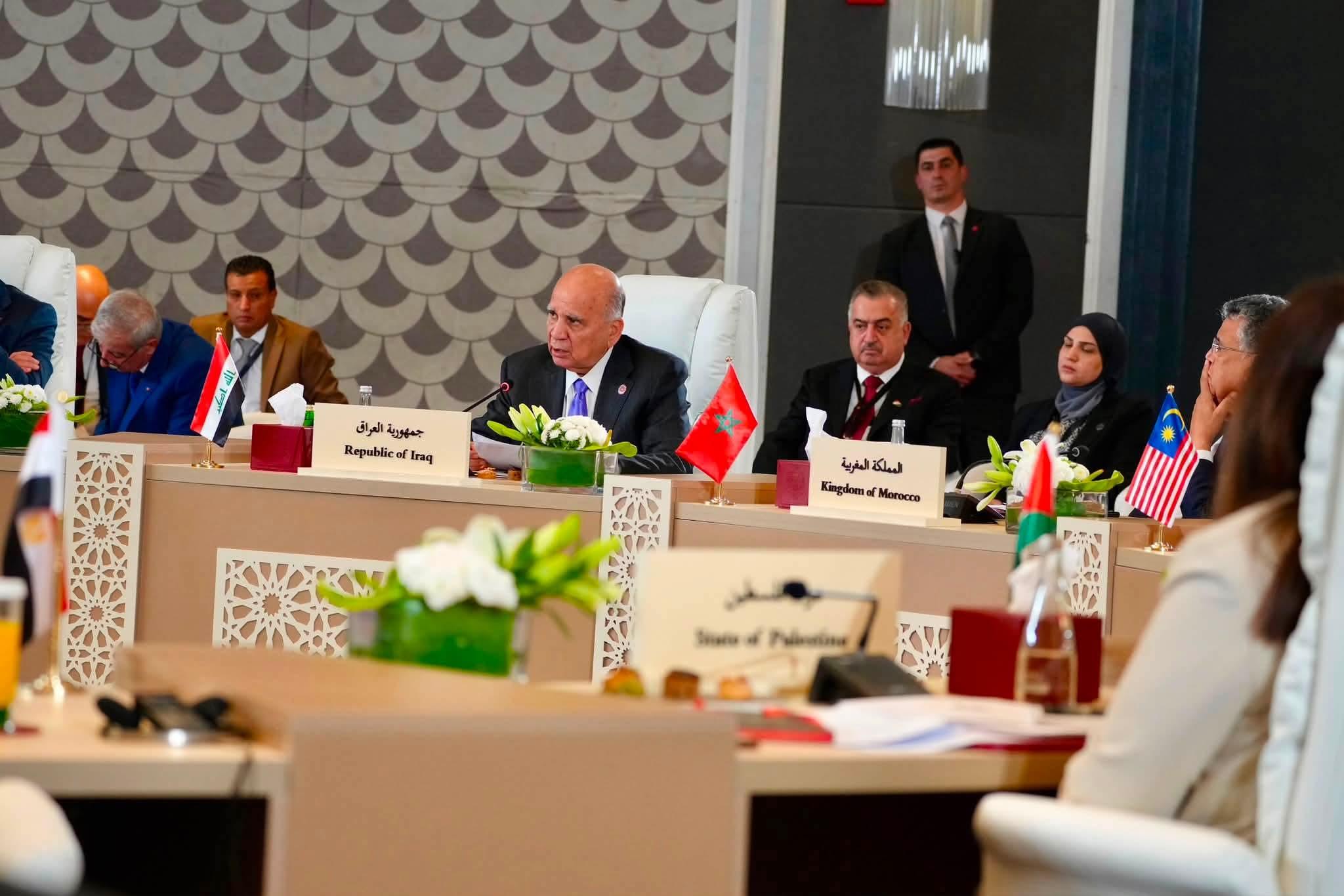 وزير الخارجية يؤكد في اجتماع اللجنة الوزارية العربية ضرورة تحرك دولي فاعل لحماية القدس والحفاظ على وضعها التاريخي والقانوني