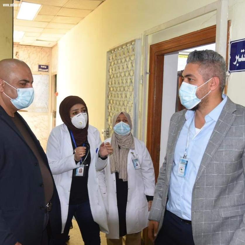 زيارات مستمرة من قبل الدكتور مدير قطاع الدورة الصحي