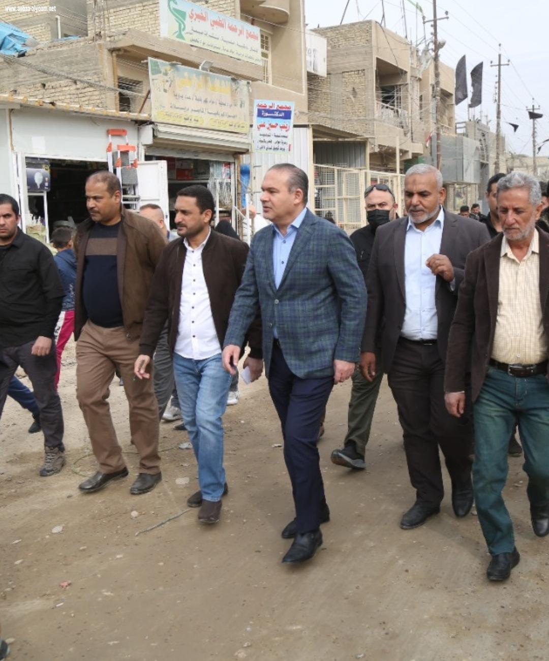 المعمار علاء معن يؤكد بان منطقة الفضيلية هي نموذجاً مهماً للتطوير ضمن فلسفة مشروع نهضة بغداد باشراف الكاظمي.