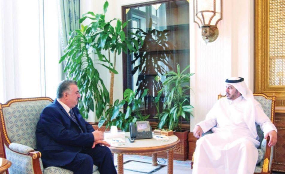 السفير البرزنجي يزور معالي رئيس مجلس الوزراء ووزير الداخلية السابق بمناسبة عيد الفطر المبارك