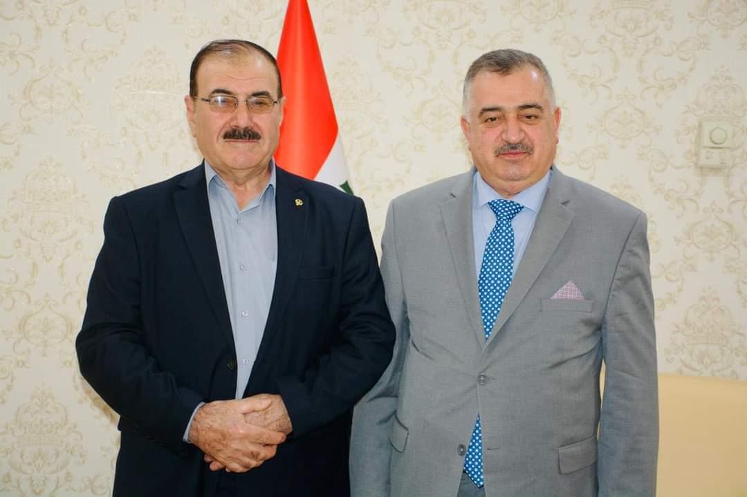 السفير البرزنجي يستقبل معالي وزير الدولة الأسبق السيد علي محمد