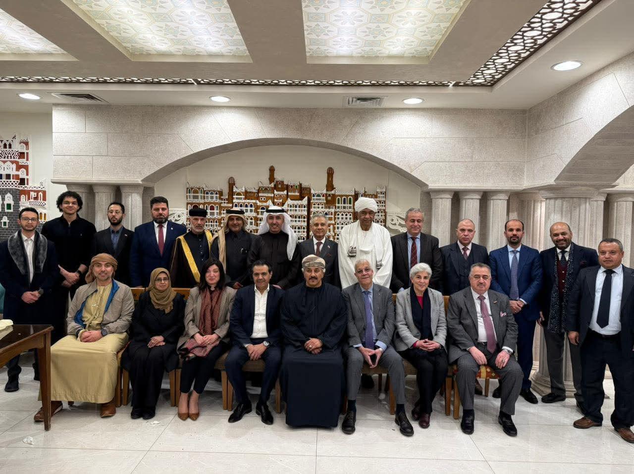 سفير جمهورية العراق لدى المملكة الأردنية الهاشمية يشارك في مأدبة يمنية ترحيبًا بقرب حلول شهر رمضان في المملكة الأردنية الهاشمية