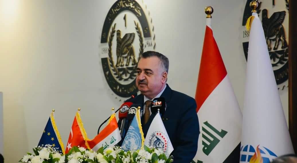 السفير البرزنجي يشارك في الملتقى الدولي لكلية التراث الجامعة بشأن النزوح والهجرة الدولية