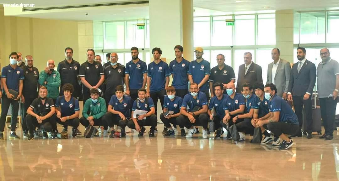 السفير البرزنجي يستقبل بعثة المنتخب الوطني العراقي في مطار الدوحة الدولي