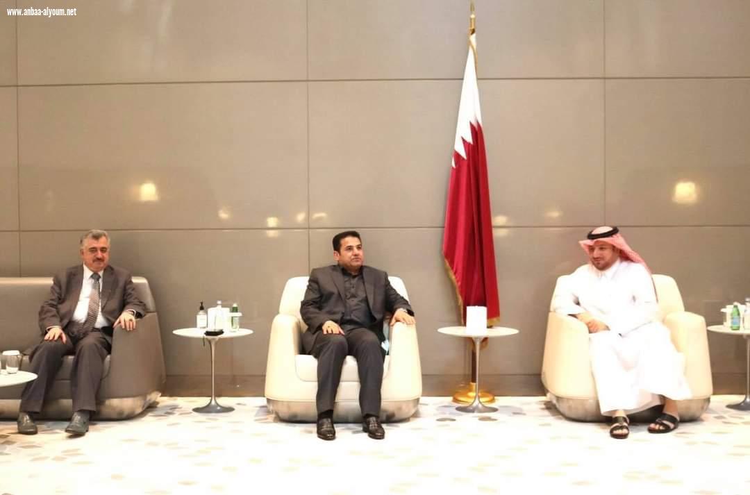 السفير عمر البرزنجي يستقبل معالي مستشار الأمن القومي العراقي