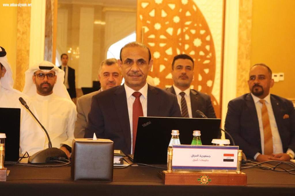 السفير البرزنجي يحضر بمعية معالي السيد وزير العمل والشؤون الاجتماعية افتتاح الدورة ال95 لمجلس ادارة منظمة العمل العربية