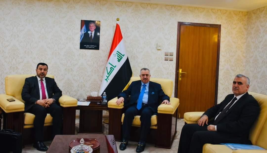 الوكيل البرزنجي يستقبل عضوين في مجلس النواب