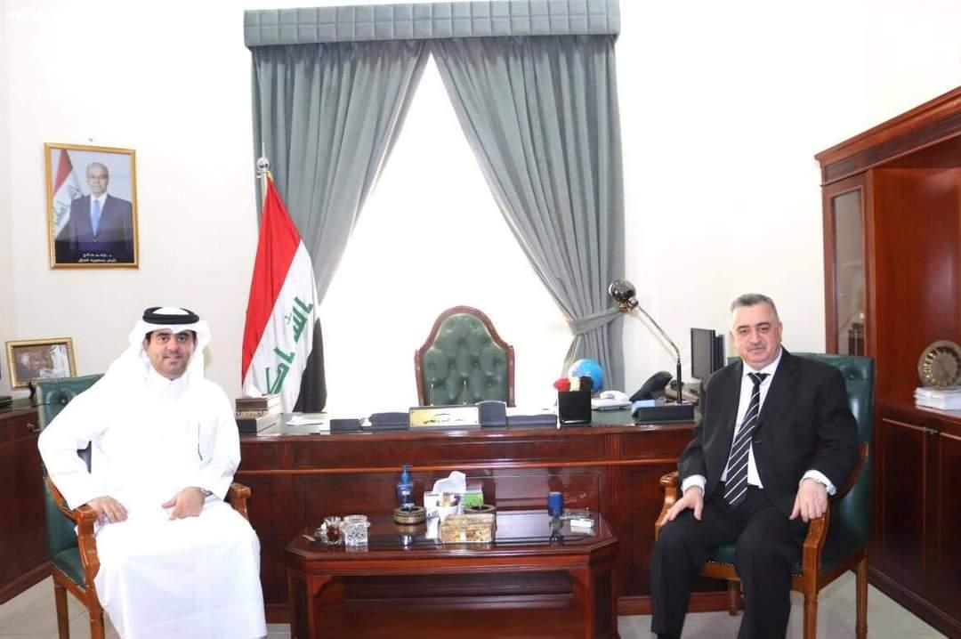 السفير عمر البرزنجي يستقبل رئيس مجلس ادارة سيتي ستون