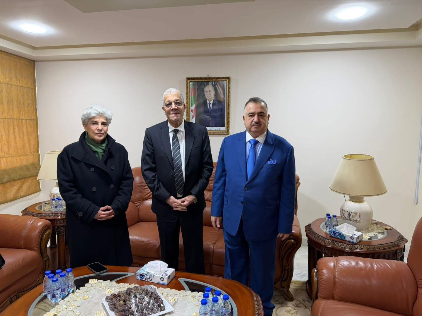 سفير جمهورية العراق لدى المملكة الأردنية الهاشمية يعزي بوفاة الرئيس الجزائري الأسبق اليامين زروال