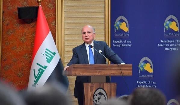 نائب رئيس مجلس الوزراء وزير الخارجيَّة فؤاد حسين يلتقي طلبة دورة التأهيل الدبلوماسيّ (28)